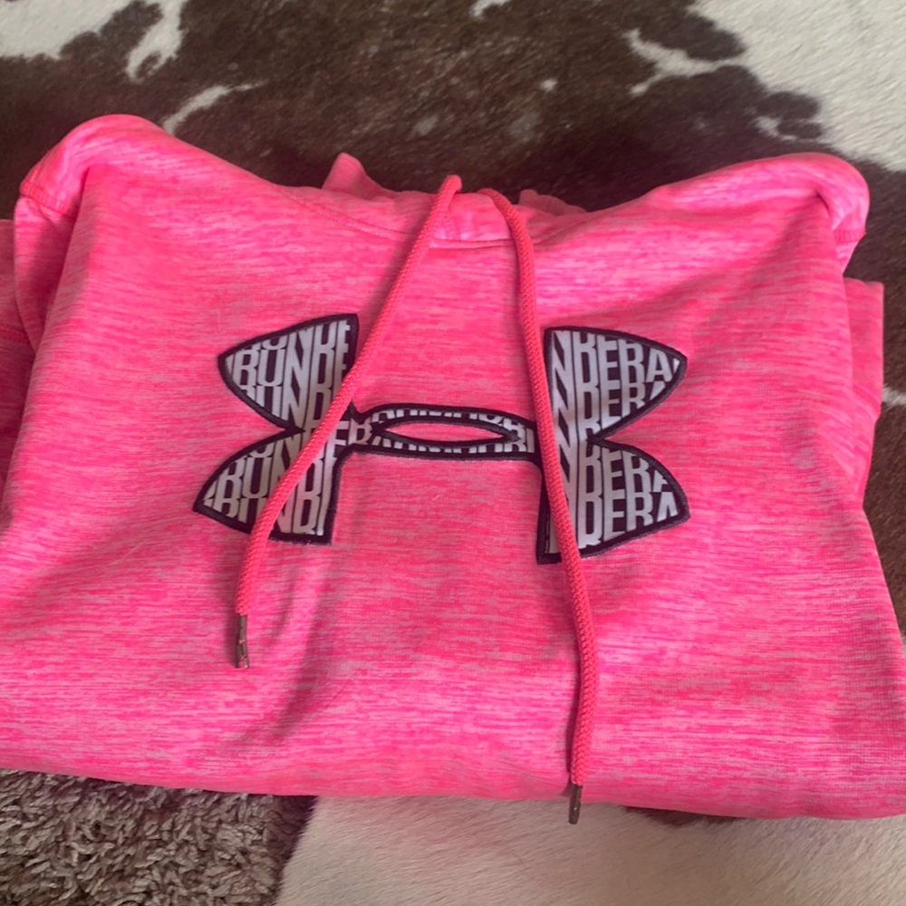 Under Armour pink hoodie